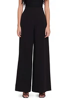 STAUD Caleb High Waist Wide Leg Pants Black at Nordstrom,