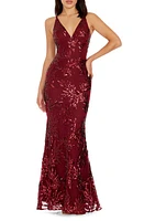 Dress the Population Sharon Embellished Lace Evening Gown at Nordstrom,