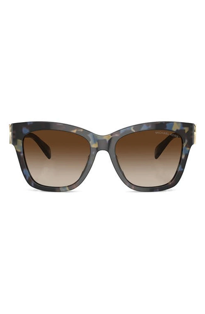 Michael Kors Empire 55mm Gradient Cat Eye Sunglasses in Brown Grad at Nordstrom