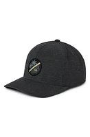 TravisMathew Sand Barred Snapback Baseball Cap in Heather Dark Grey at Nordstrom