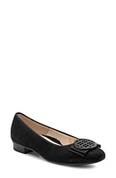 ara Bambi Flat Black Puntikid at Nordstrom,