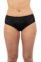 Saalt Period & Leakproof Light Absorbency Lace Hipster Panties at Nordstrom,