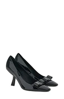 FERRAGAMO Anz Vara Bow Pump in Black at Nordstrom, Size 9