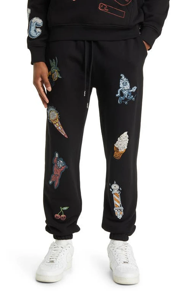 ICECREAM Work in Progress Sweatpants in Black at Nordstrom, Size Medium