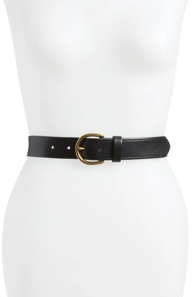 Madewell Medium Perfect Leather Belt at