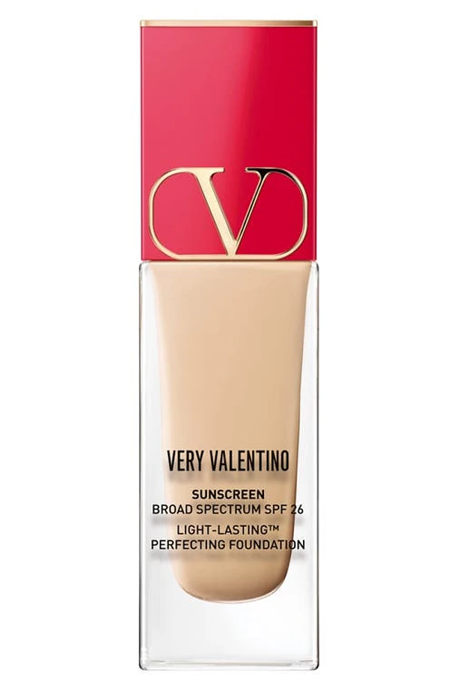 Very Valentino 24-Hour Wear Liquid Foundation in Ma1 at Nordstrom