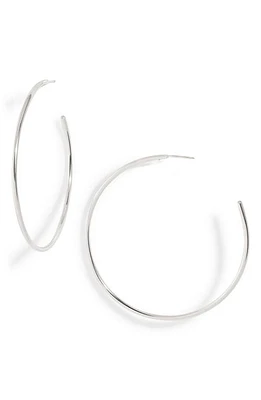 Nashelle Everyday Hoop Earrings in Sterling Silver at Nordstrom