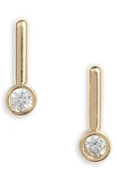 Set & Stones Edith Cubic Zirconia Drop Earrings in Gold at Nordstrom