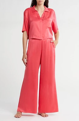 Lunya High Waist Washable Silk Pajamas at Nordstrom,