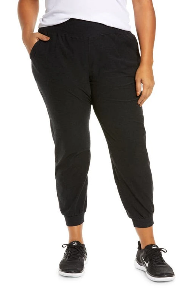 Beyond Yoga Space Dye Midi Joggers Darkest Night at Nordstrom,