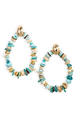 Gas Bijoux Aloha Beaded Drop Earrings in Turquoise Mix at Nordstrom