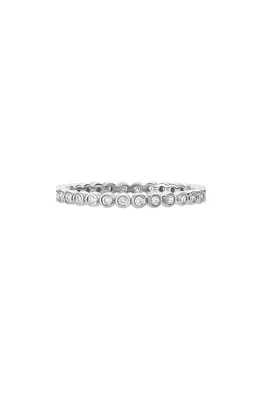 Sethi Couture Mini Bezel Diamond Band Ring 18K Wg at Nordstrom, Us