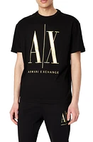 Armani Exchange Icon Cotton Graphic Logo Tee at Nordstrom