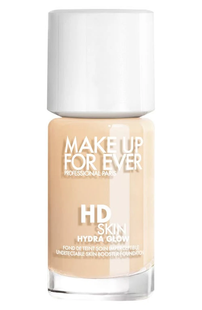 Make Up For Ever HD Skin Hydra Glow Skin Care Foundation with Hyaluronic Acid in 1Y06 - Warm Vanilla at Nordstrom