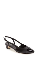 VANELi 'Aliz' Slingback Pump Black Leather at Nordstrom,