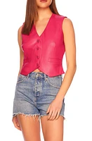 Susana Monaco Faux Leather Vest at Nordstrom,