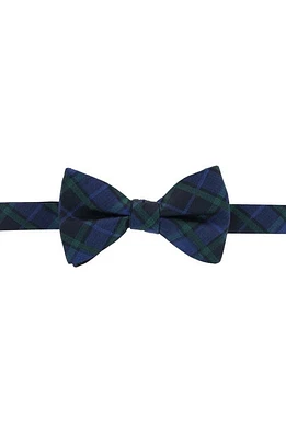 Trafalgar Ives Plaid Silk Bow Tie in Green at Nordstrom