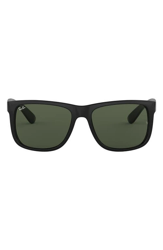 Ray-Ban 55mm Rectangular Sunglasses in Black at Nordstrom