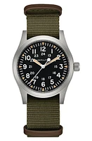 Hamilton Khaki Field Mechanical NATO Strap Watch