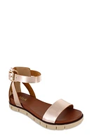 MIA Emilia Sandal Rose Gold at Nordstrom,