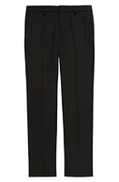 Tallia Kids' Solid Stretch Pants Black at Nordstrom