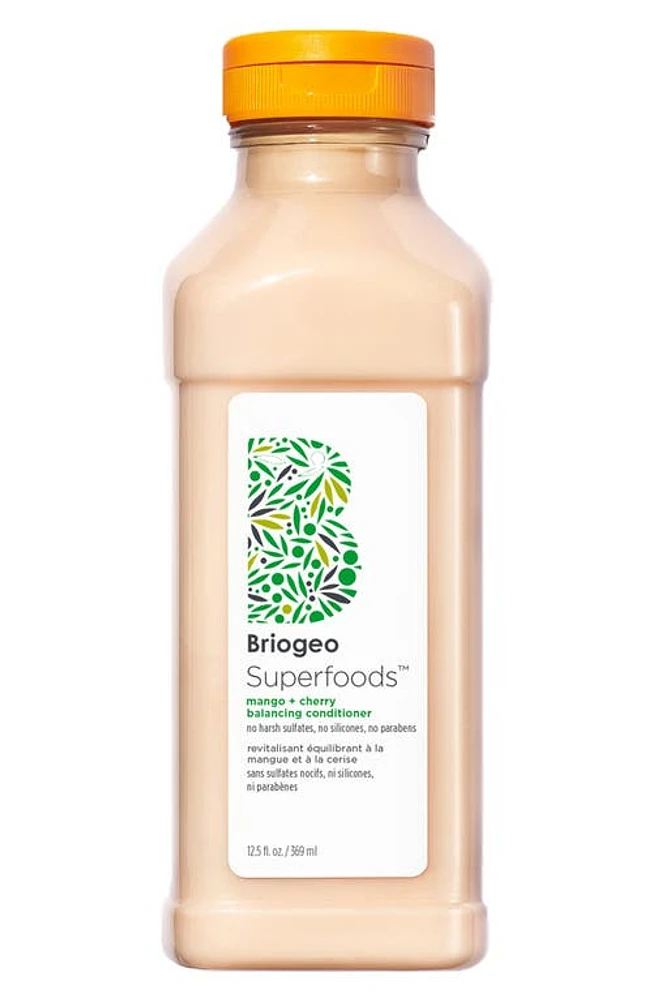 Briogeo Superfoods Mango + Cherry Balancing Conditioner at Nordstrom, Size 12.5 Oz