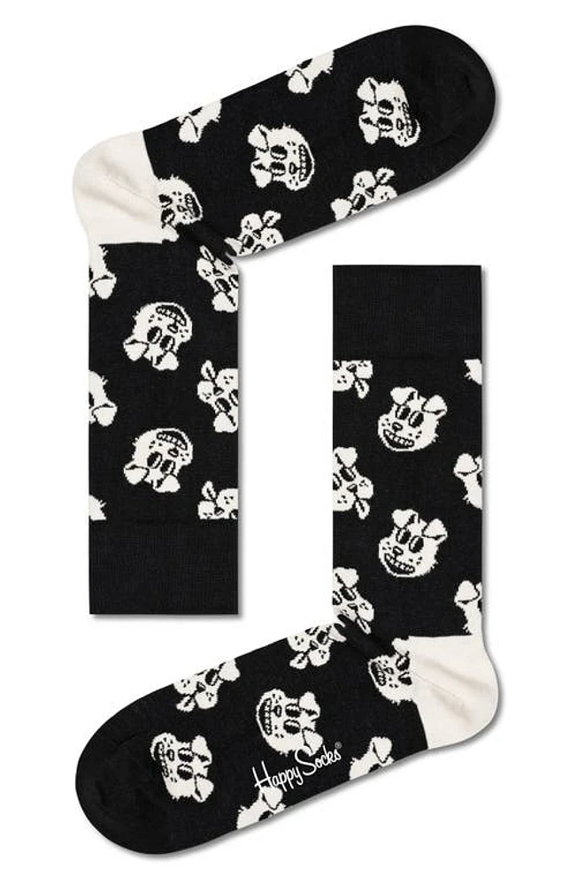 Happy Socks Doggo Socks in Black at Nordstrom