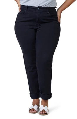 SLINK Jeans High Waist Boyfriend Black at Nordstrom,