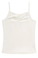 Treasure & Bond Kids' Ruched Cotton Blend Tank Top at