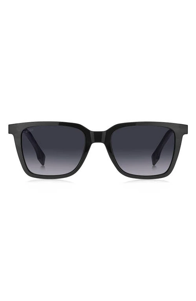 BOSS 53mm Square Sunglasses in Grey at Nordstrom