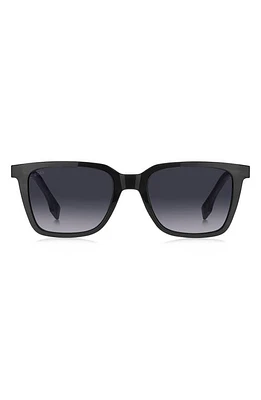 BOSS 53mm Square Sunglasses in Grey at Nordstrom