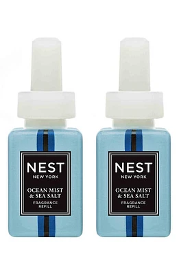 NEST New York x Pura Home Fragrance Diffuser Refill Duo in Ocean Mist Sea Salt at Nordstrom