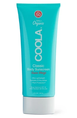 COOLA Suncare Guava Mango Classic Body Organic Sunscreen Lotion SPF 50 at Nordstrom