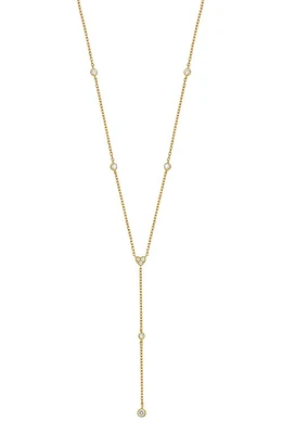 Bony Levy Heart Diamond Y-Necklace in 18K Yellow Gold at Nordstrom