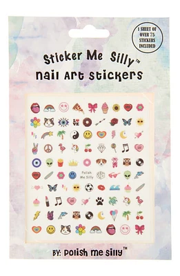 POLISH ME SILLY Trendy Nail Art Stickers in Multi at Nordstrom