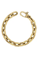 John Varvatos Men's Artisan Chain Bracelet in Brass at Nordstrom, Size 8