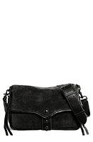 Aimee Kestenberg Great Escape Suede Crossbody Bag in Black at Nordstrom