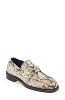 burberry Barbed Snakeskin Embossed Loafer Serpent at Nordstrom,