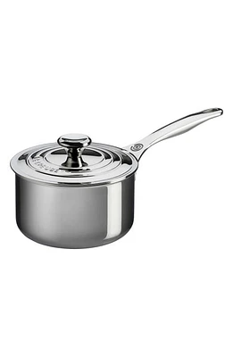 Le Creuset -Quart Stainless Steel Saucepan with Lid in Stanless Steel at Nordstrom