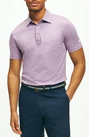 Brooks Brothers Heather Supima Cotton Golf Polo at Nordstrom