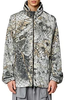 DIESEL J-Dorsett Nylon Jacket with Stowaway Hood Tan/Brown at Nordstrom, Us