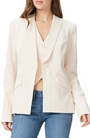 PAIGE Ciarra One-Button Blazer Cream at Nordstrom,