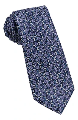 W. R.K Floral Silk Tie in Lilac at Nordstrom