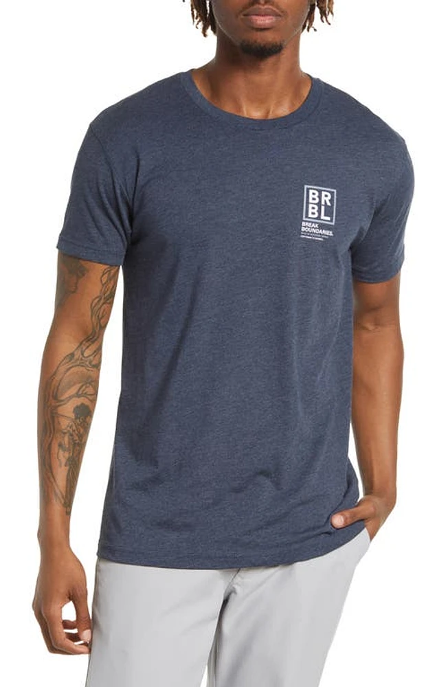 Barbell Apparel Men's The Outer Limits Crewneck T-Shirt Navy at Nordstrom,