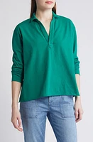 Frank & Eileen Patrick Popover Henley in Clover at Nordstrom, Size Medium