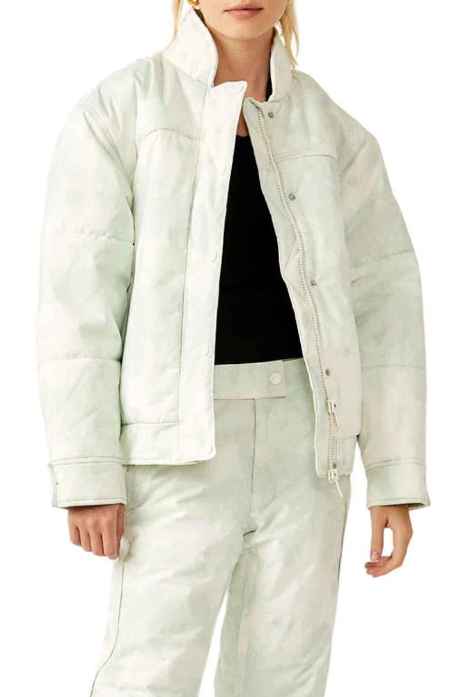 FP Movement by Free People Bunny Slope Puffer Jacket Mountain Mist Sage at Nordstrom,