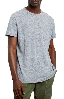 Rails Skipper Slub Heathered Pocket T-Shirt in Heather Grey at Nordstrom, Size Xx-Large