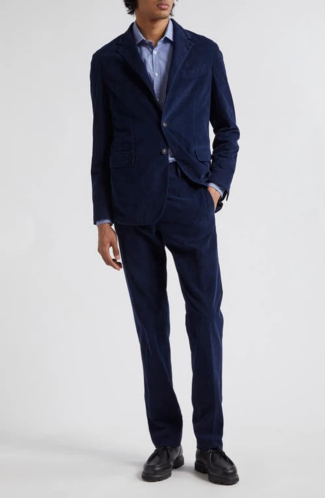 Massimo Alba Cotton Corduroy Suit at Nordstrom, Us