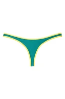 Miaou Jo Thong Bikini Bottoms in Pine at Nordstrom, Size Large