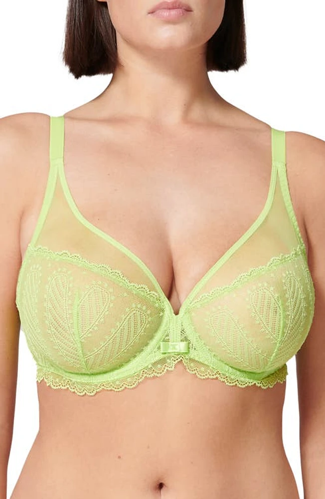 Simone Perele Canopee Underwire Plunge Bra at Nordstrom,